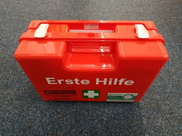 Erste-Hilfe-Koffer GASTRO für Betriebe nach aktuelle DIN/EN 13157 - B-WARE -
